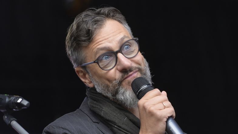 Szymon Majewski z żoną na salonach. Jak dziś wygląda piękna Małgorzata?