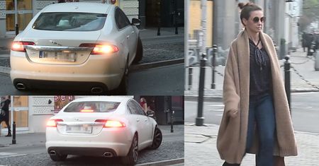 Rusin znów zaparkowała na zakazie. I poszła na manicure…