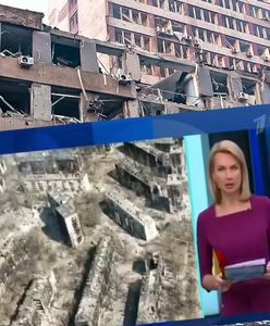 Rosyjska telewizja pokazała zrujnowany Mariupol. Winą obarczono "ukraińskich nacjonalistów"