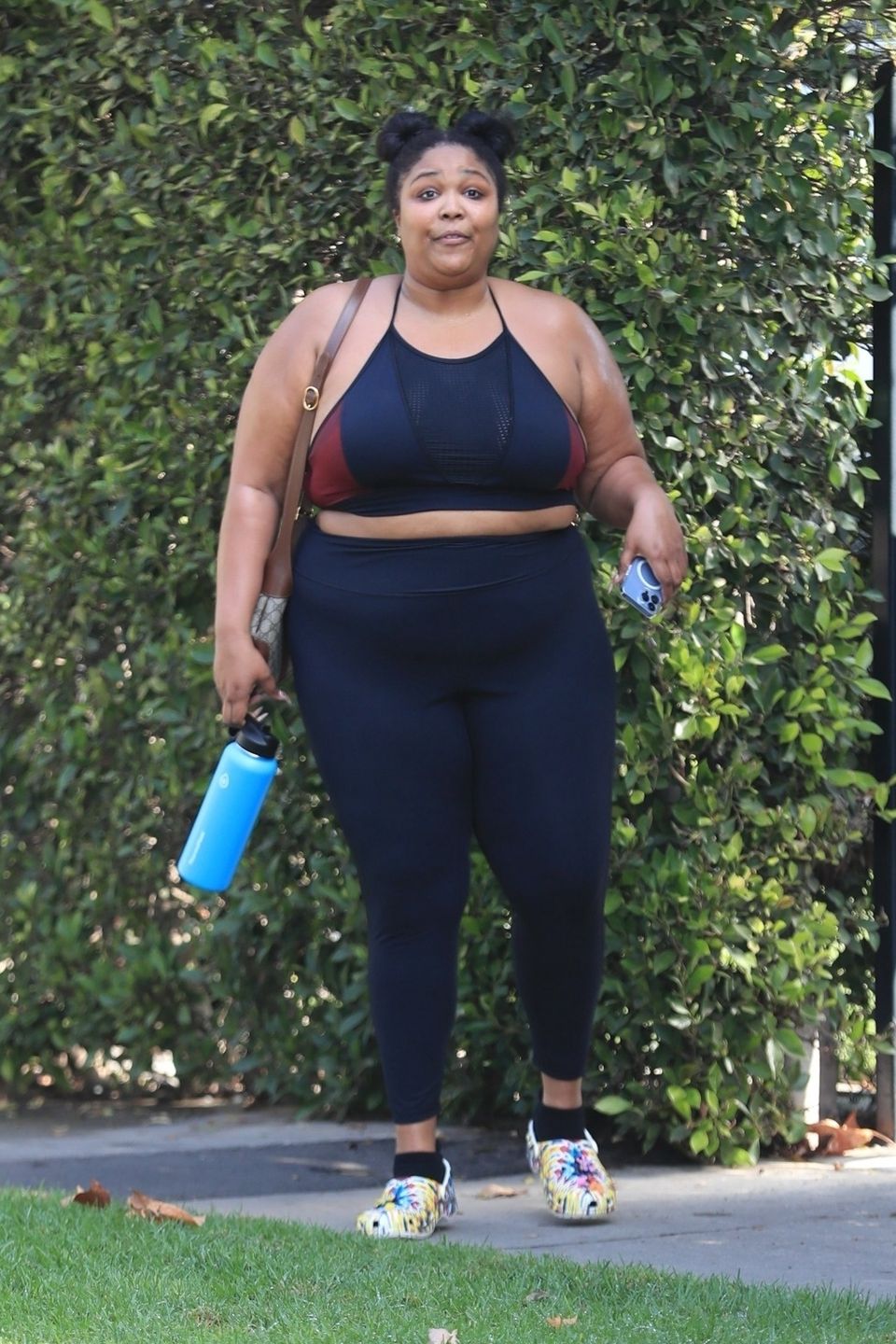 Lizzo wędruje na siłownię