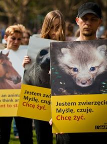 "I Think, I Feel, I Want to Live": March for the Liberation of Animals in Warsaw