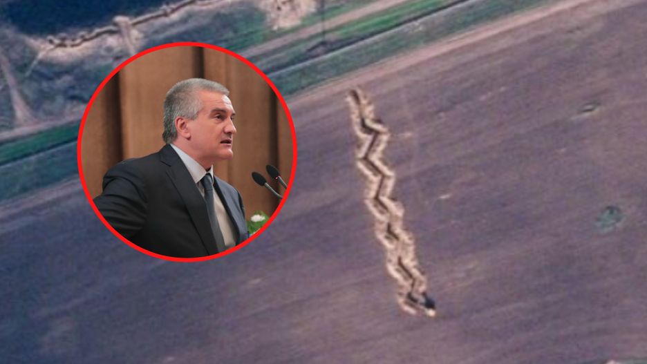 Pierwsze zdjęcia satelitarne, pokazujące prace nad fortyfikacjami, opublikował Planet Labs.