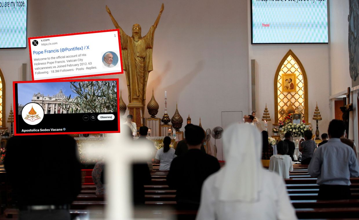 "Apostolica Sedes Vacans". Zmiany w mediach społecznościowych Franciszka