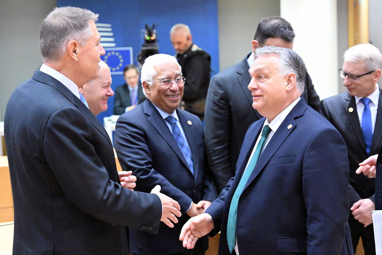 European Union leaders pledge 50 billion euros in aid for Ukraine, overcoming prior disagreement