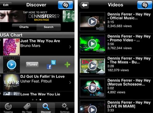 Shazam zaktualizowany – Multitasking, Retina Display i kilka nowych funkcji 2
