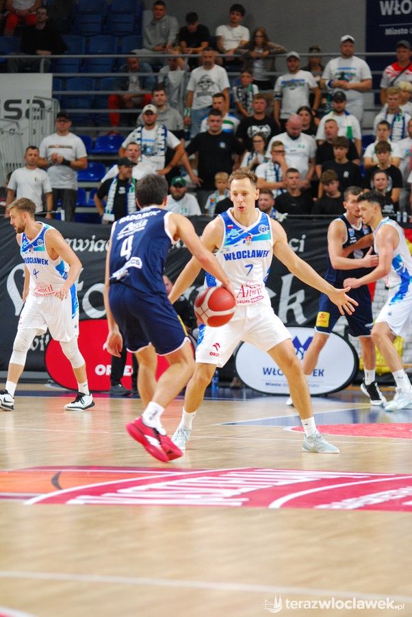 Zacięty mecz Anwilu z Syntainics MBC Weissenfels