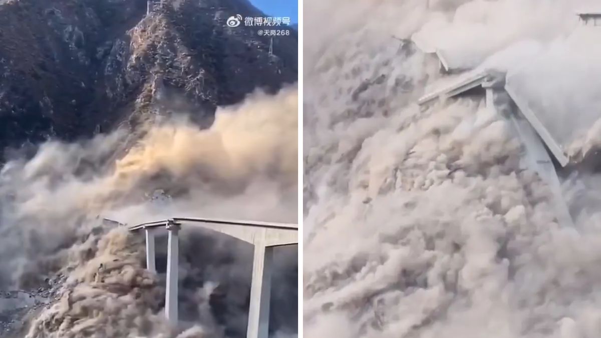 W Chinach zawalił się nowo otwarty most