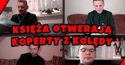 Ksiądz z osiedla zaprasza na koperta-challenge. Pokazuje, co dostał po kolędzie