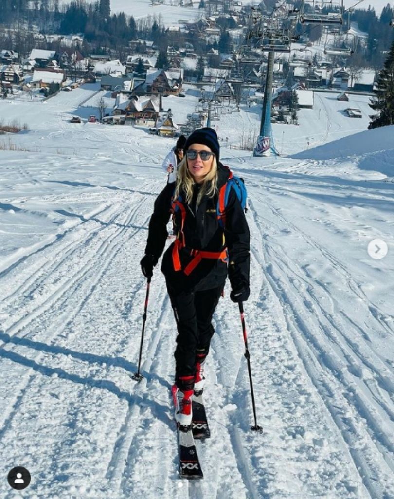 Agnieszka Woźniak-Starak przemierza Tatry na nartach 