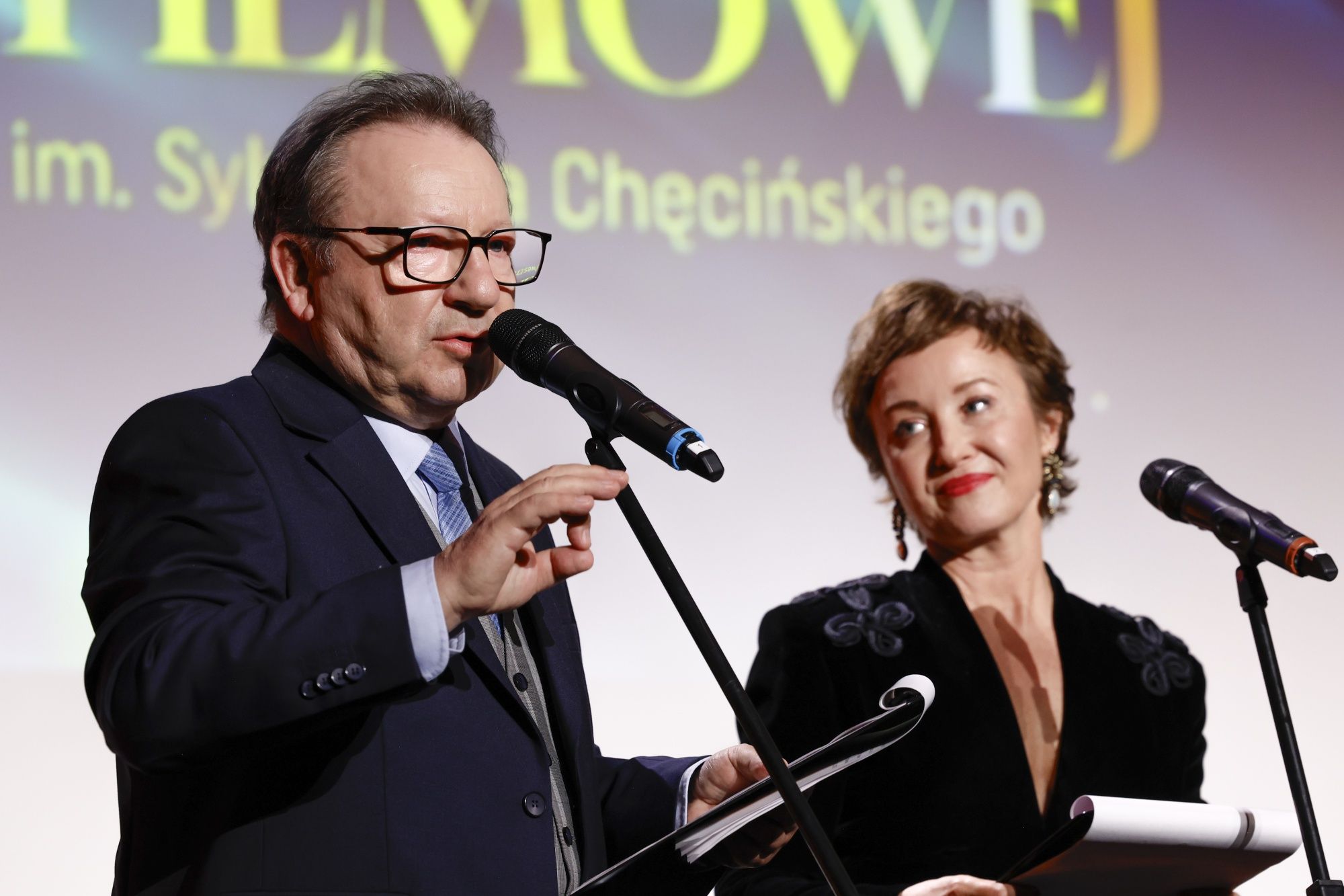 Zbigniew Zamachowski i Gabriela Muskała