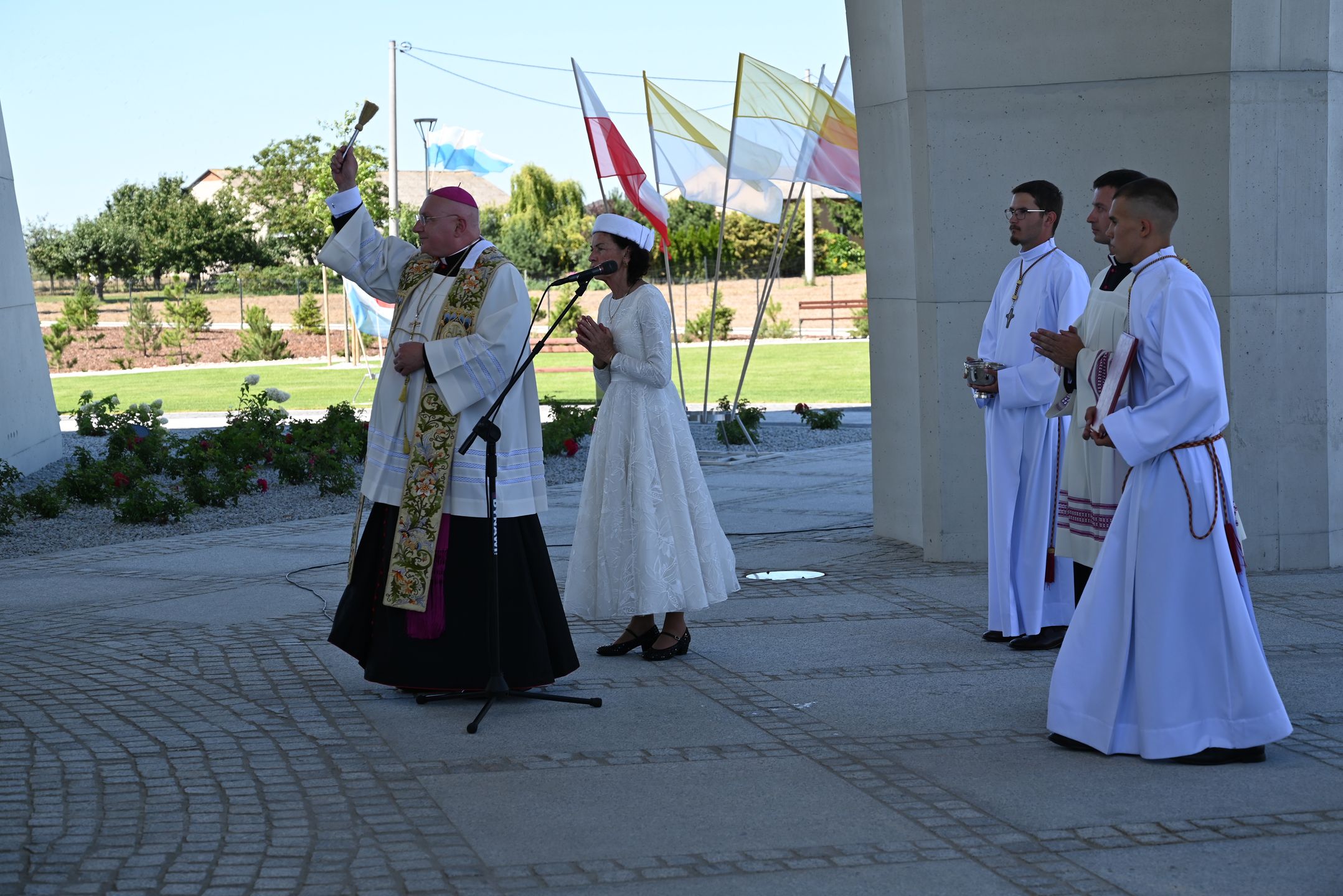 W uroczystości wzięli udział pielgrzymi z całego kraju