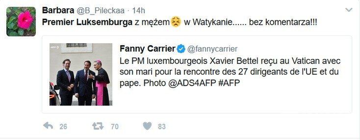 premier Luksemburga z mężem