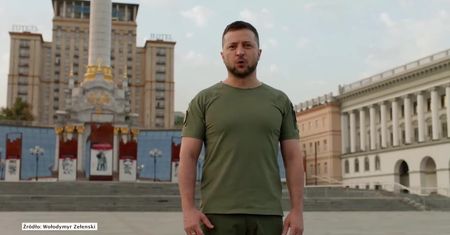 Dzień Niepodległości Ukrainy. Przesłanie prezydenta Wołodymyra Zełenskiego do narodu