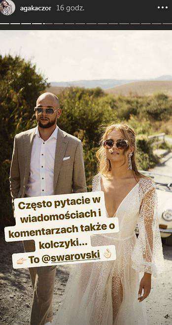 Agnieszka Kaczorowska pokazała nowe zdjęcia ze swojego ślubu