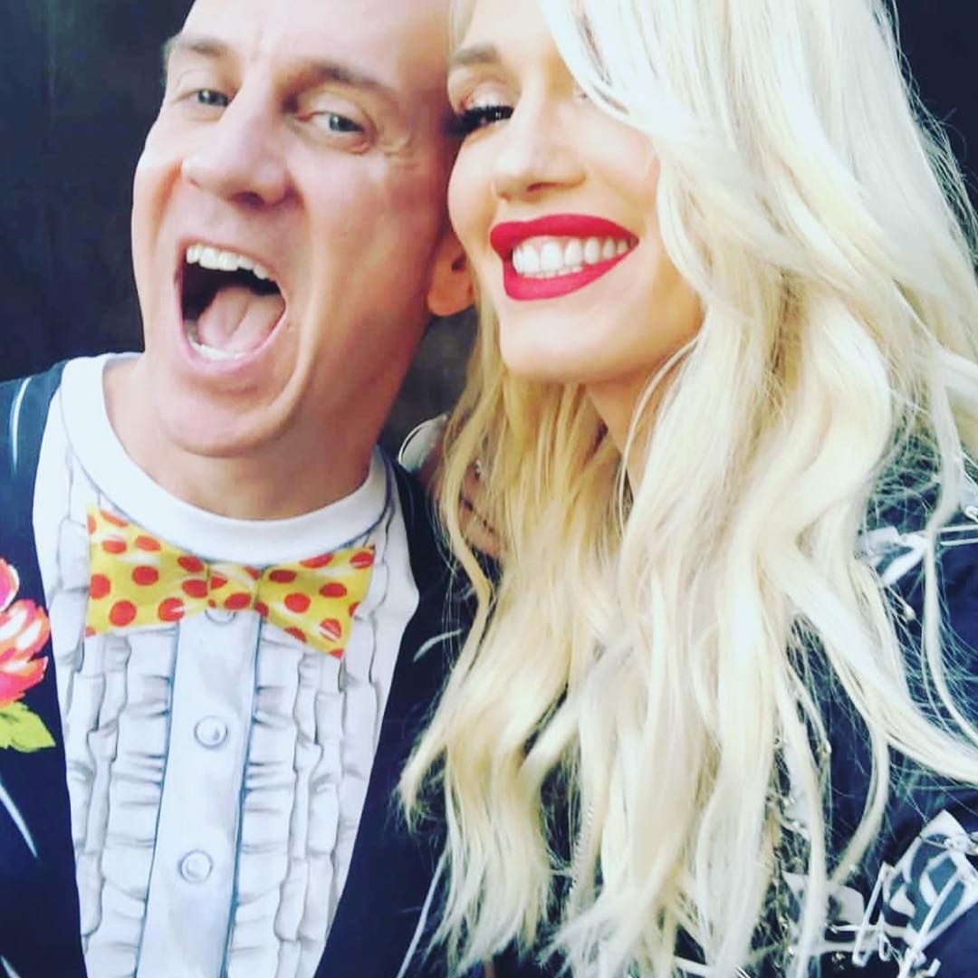 Gwen Stefani w makijażu scenicznym