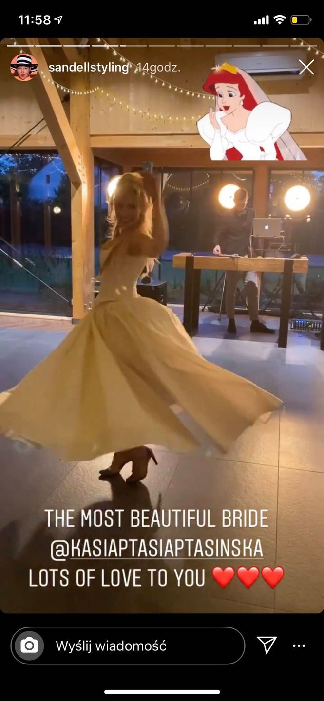Katarzyna Ptasińska ślub