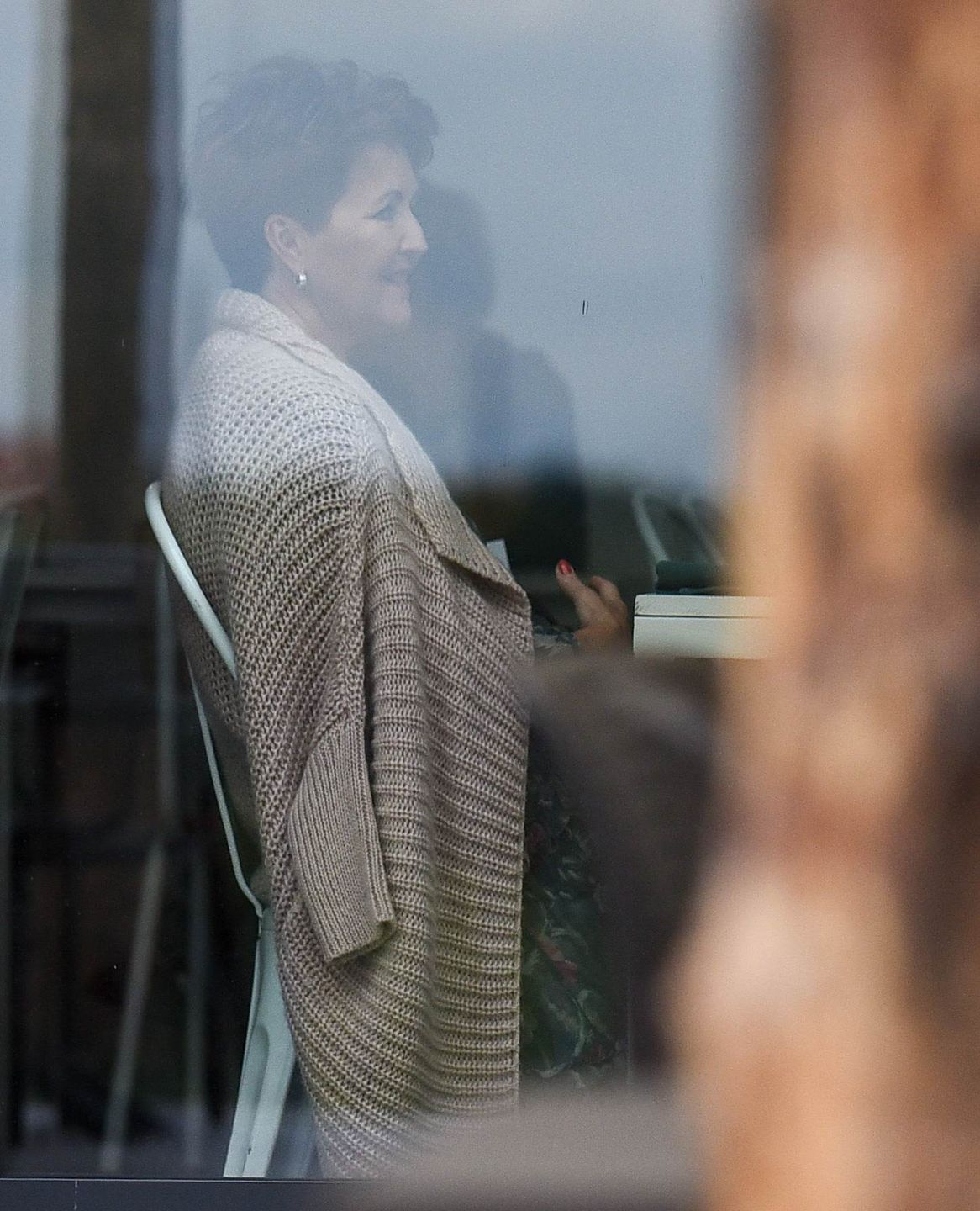 Stylowa Jolanta Kwaśniewska w pięknej kreacji