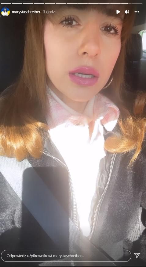 Marianna Schreiber o dramacie córeczki