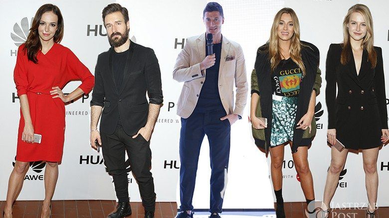 Gwiazdy na premierze Huawei P10