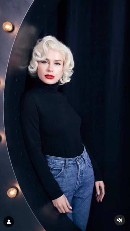 Anna-Maria Sieklucka jak Marilyn Monroe