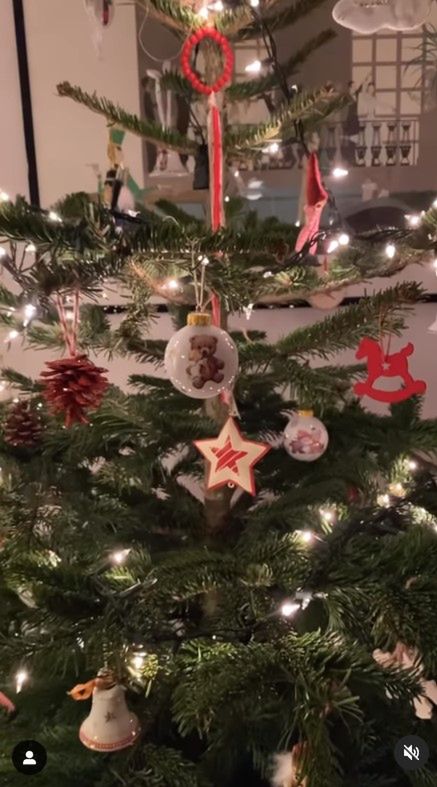 Anna Czartoryska pochwaliła się choinką