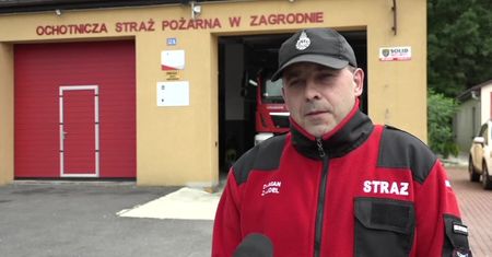 “Szok totalny”. Strażak o kierowcach, którzy jechali pod prąd korytarzem życia po wypadku na S3.