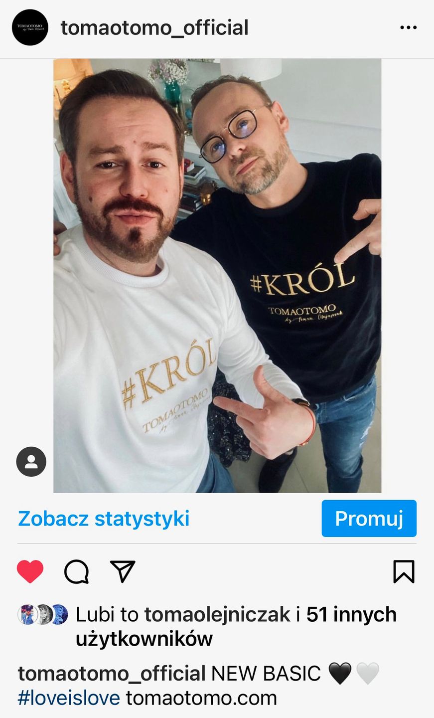 Gwiazdy wybierają produkty marki TOMAOTOMO
