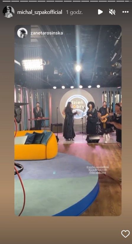 Michał Szpak w odważnej kreacji w Dzień Dobry TVN