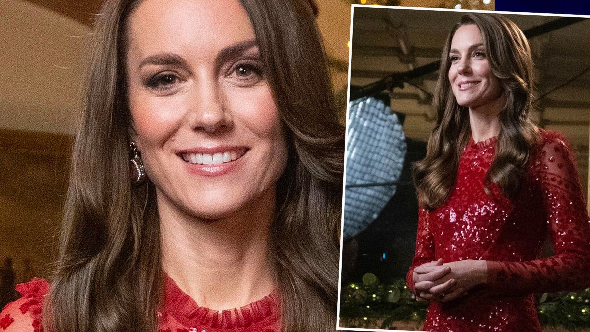 Księżna Kate w świątecznej sesji