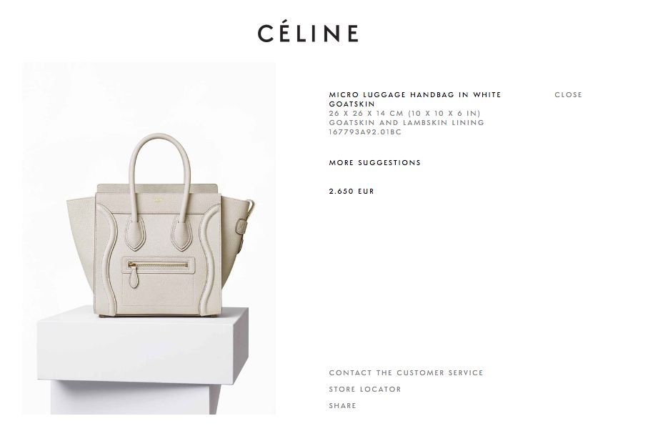 Marina z torebką Celine za 12 tysięcy złotych