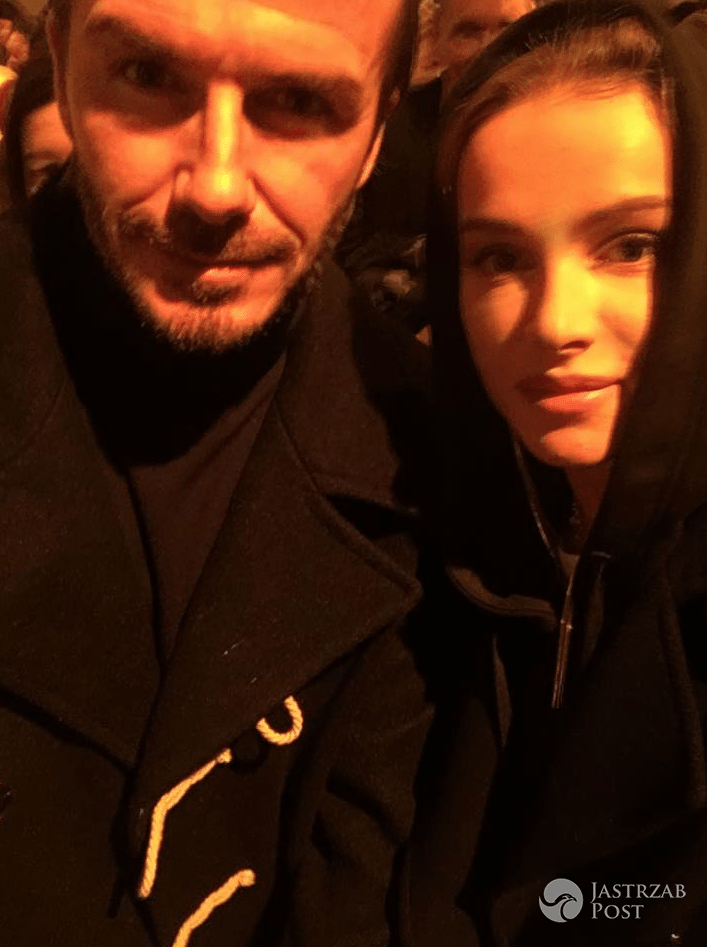 Maffashion chwali się selfie z Davidem Beckhamem - Instagram