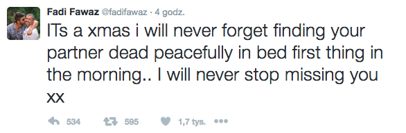 Fadi Fawaz o śmierci George'a Michaela