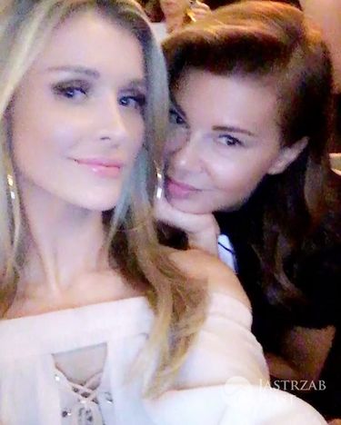 Joanna Krupa i Edyta Górniak na imprezie