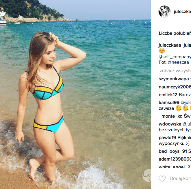 Zdjęcia Julii Wróblewskiej w bikini 2016