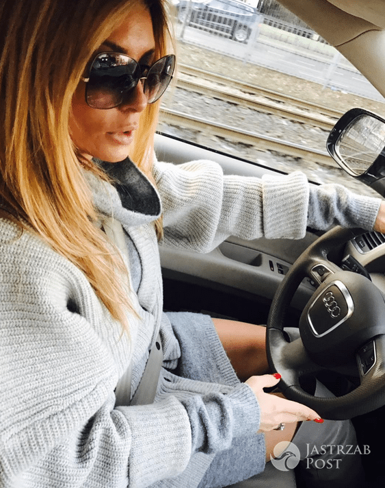 Małgorzata Rozenek w drodze na zakupy - Instagram