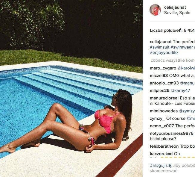 Odważne zdjęcia Celii Jaunat