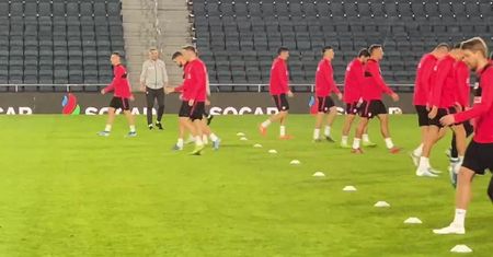 Polscy piłkarze odbyli ostatni trening przed meczem z Izraelem w el. ME 2020