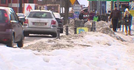 Czy władze Zakopanego rozwiążą problem kierowców z oponami letnimi?