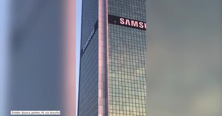 Mężczyzna wszedł po elewacji na dach hotelu Marriott w Warszawie