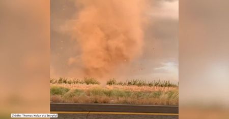 Tornado w Kalifornii. Uwiecznili je „łowcy burz”