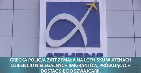Grecka policja zatrzymała na lotnisku w Atenach 10 nielegalnych imigrantów z Syrii. Próbowali dostać się do Szwajcarii, udając… drużynę siatkarską