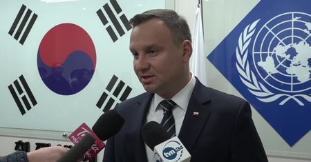 “Chcemy włączyć się w proces uspokojenia napięcia”. A. Duda w strefie zdemilitaryzowanej w Korei Płd