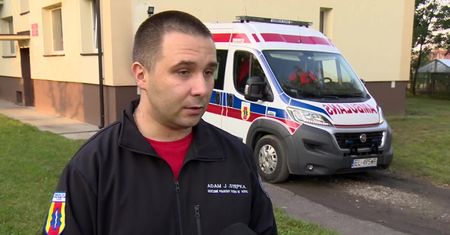 Atak nożem na ratowników w Łodzi
