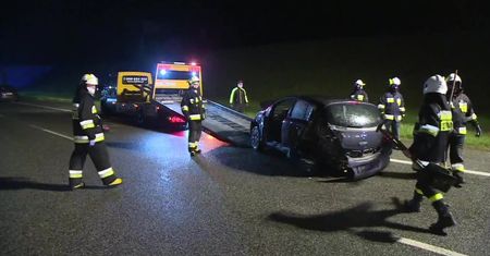 Wypadek na autostradzie A1 koło Tczewa. Zginęły dwie kobiety