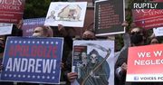 Symboliczny pogrzeb w Nowym Jorku. Rodziny ofiar pandemii domagają się przeprosin od burmistrza A. Cuomo