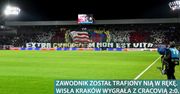 Policja zatrzymała mężczyznę, który podczas derbów Krakowa rzucił butelką po wódce w Jakuba Błaszczykowskiego