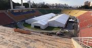 Stadion Corinthians przekształcony w szpital. Brazylia zmaga się z epidemią koronawirusa