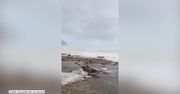 Silny wiatr, deszcz i śnieg w Hiszpanii. Burza Gloria nad Półwyspem Iberyjskim