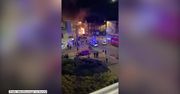 Pożar bloku w Londynie. Z płonącego budynku uratowano kobietę