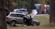 Śmiertelny wypadek na drodze krajowej między Białymstokiem a Bobrownikami